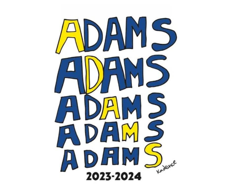 Adams shirt design