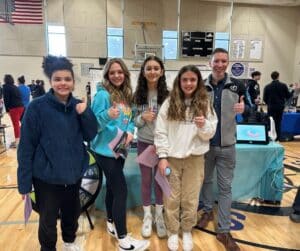 Selkirk Career Fair Students with Dabell